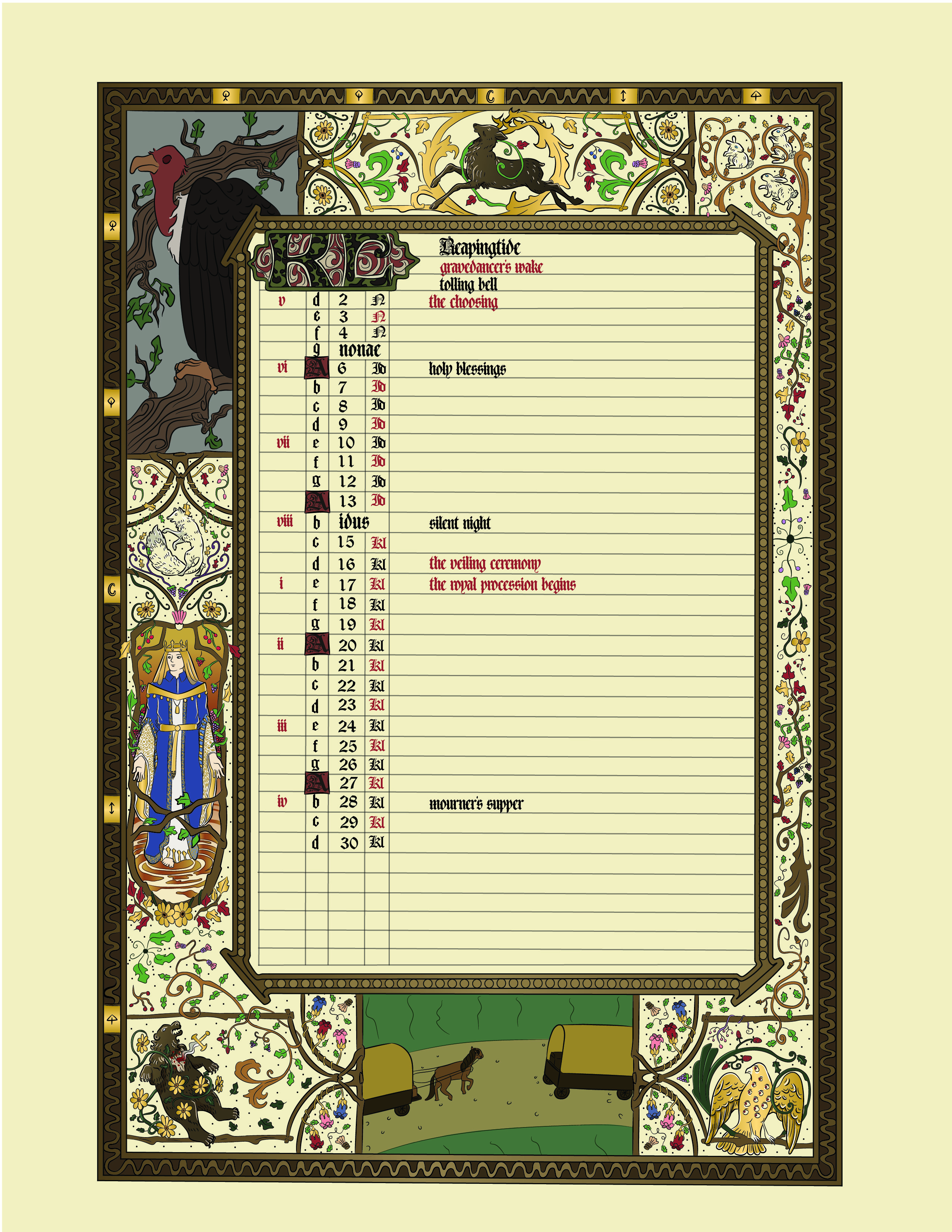 September calendar design